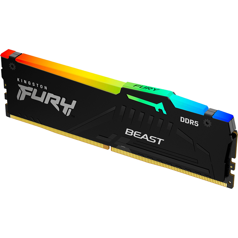 Оперативная память Kingston KF556C36BBE2A-32, 32 ГБ, DDR5, 5600 МГц, DIMM, CL36, фото 2