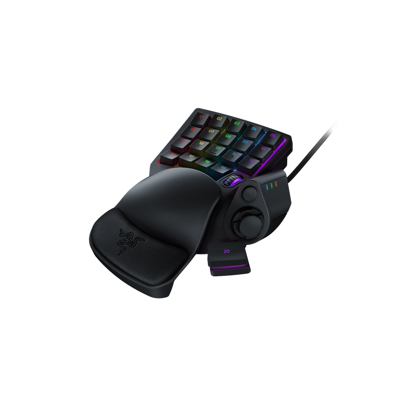 Клавиатура Razer Tartarus v2, проводное подключение, USB-A, мембранные+механические, чёрный, фото 2