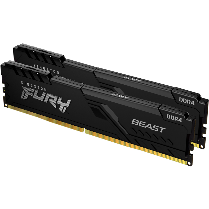 Оперативная память Kingston KF432C16BB1K2/32, 32 ГБ (2x16 ГБ), DDR4, 3200 МГц, DIMM, CL16, фото 2