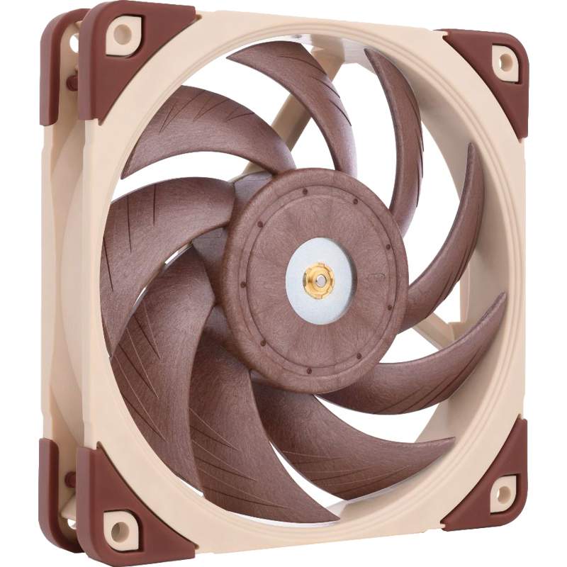 Корпусной вентилятор Noctua Cooler NF-A12x25 FLX, вентилятор 120 мм, 2000 об/мин, бежевый, поток 49.7 CFM