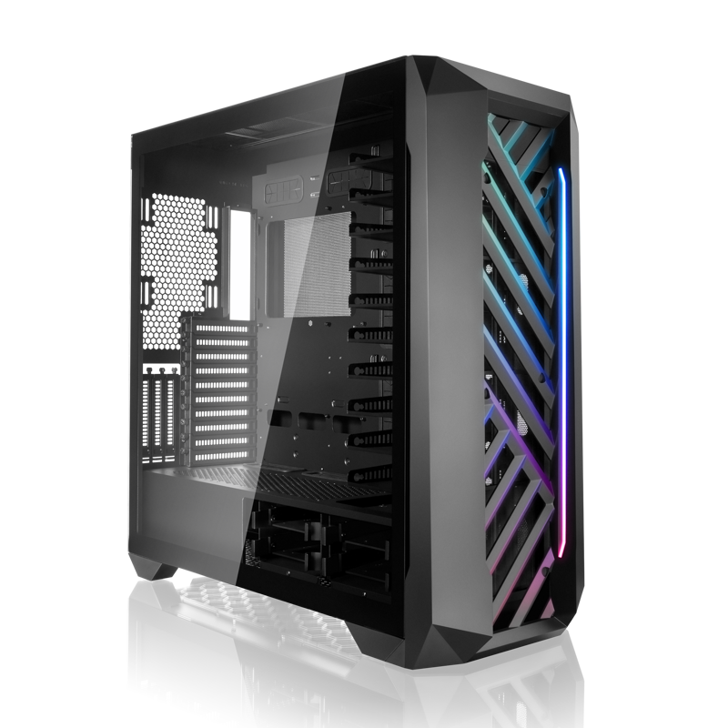Корпус для ПК Raijintek ZOFOS ULTRA, Full Tower, чёрный, под ATX, E-ATX, mATX, Mini-ITX, SSI EEB, фото 7