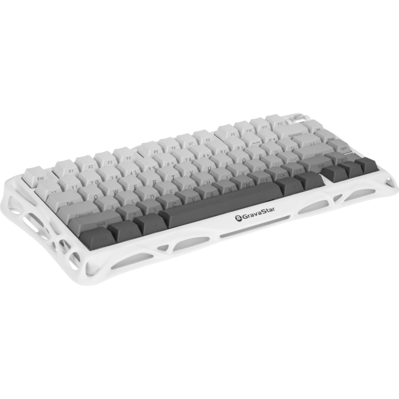 Клавиатура Gravastar Mercury K1 Gradient, беспроводное подключение, белый, фото 2