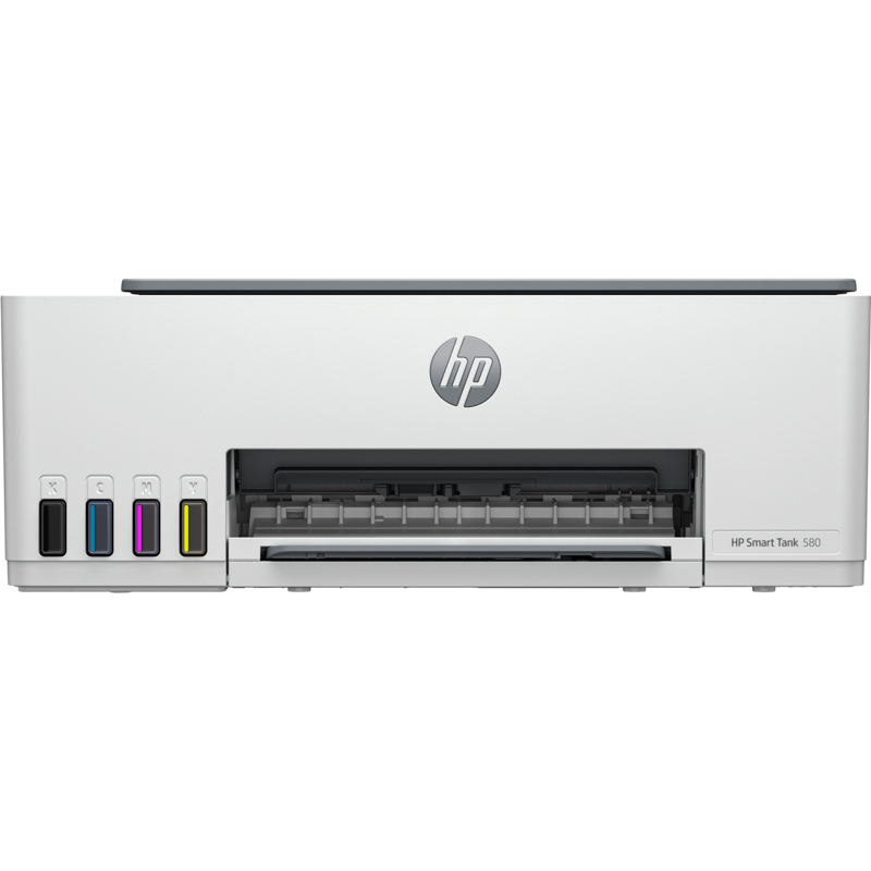 МФУ струйное HP SMART TANK 580, A4, цветная печать, 12 стр./мин, двусторонняя печать, USB, Wi-Fi, Bluetooth