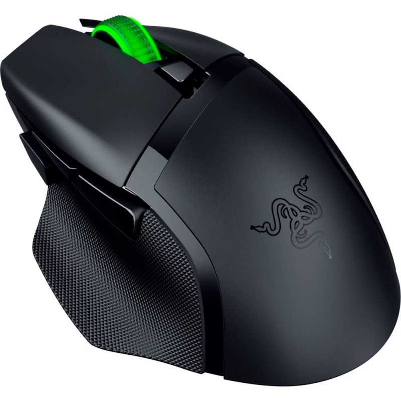 Мышь Razer Basilisk V3 X HyperSpeed, радиоканал, 18000 dpi, чёрный, подсветка, фото 8