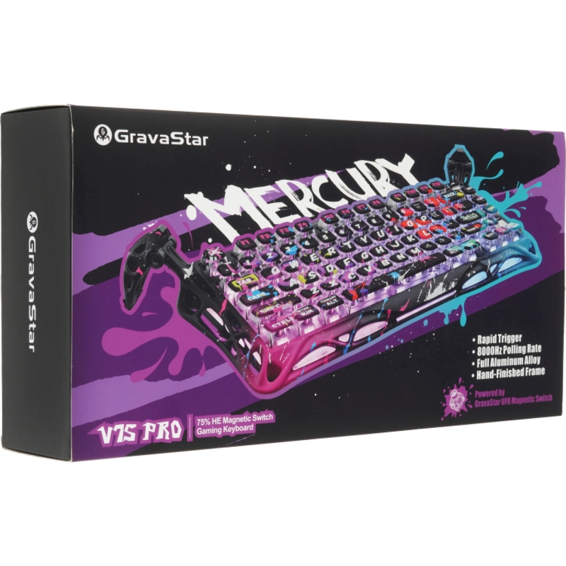 Клавиатура Gravastar Mercury V75 Pro U CG BLK RU, белый, фото 8