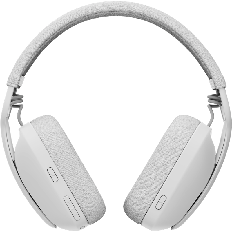 Гарнитура Logitech ZONE Vibe 100 - OFF, Bluetooth 5.2, полноразмерные, белый, микрофон поворотный, фото 2