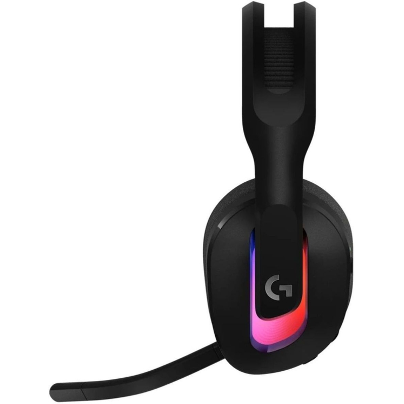Гарнитура Logitech A20 X, Bluetooth 5.3, USB Type-C, полноразмерные, чёрный, микрофон съёмный, для геймеров, фото 3