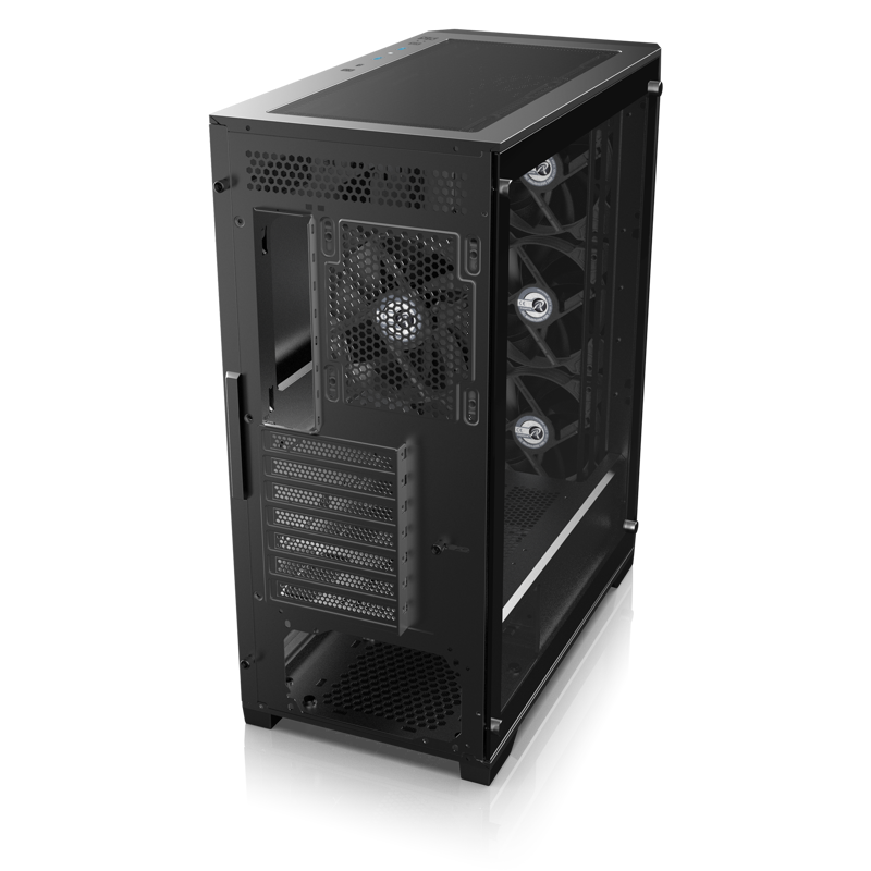 Корпус для ПК Raijintek ARCADIA 41-MS4, Midi Tower, чёрный, под ATX, mATX, mITX, подсветка ARGB, фото 3
