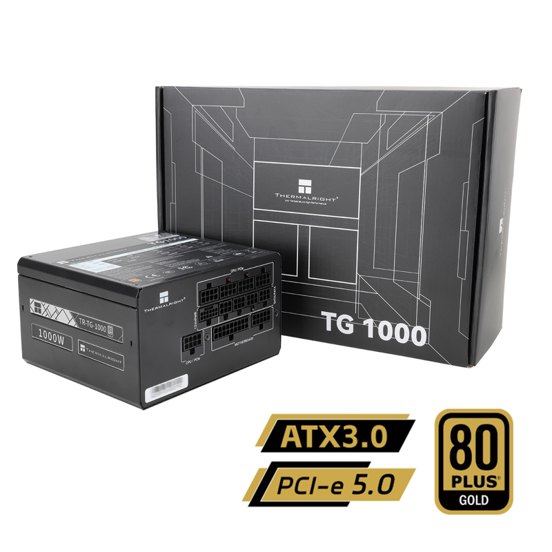 Блок питания Thermalright TR-TG1000, 1000 Вт, 80 PLUS Gold, ATX, вентилятор 120x120 мм