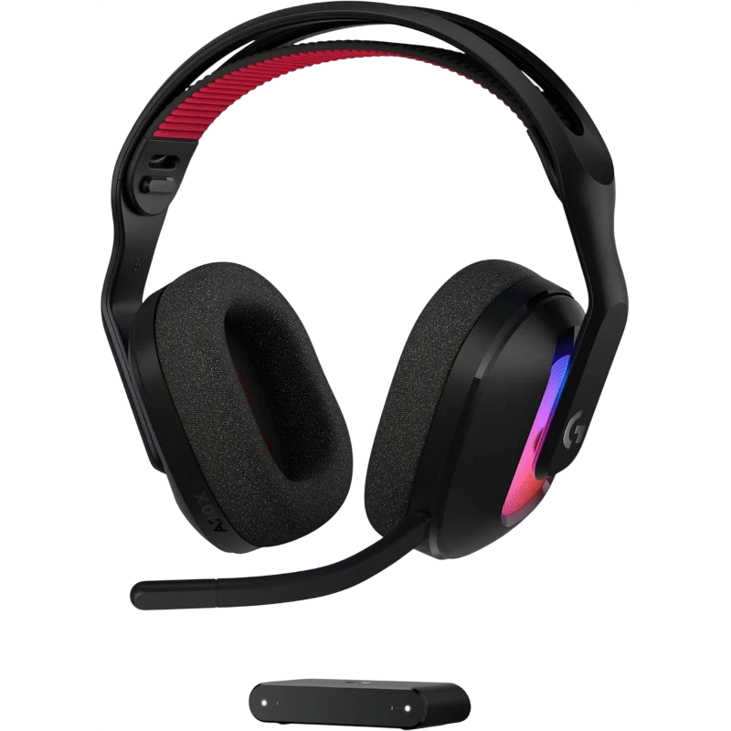 Гарнитура Logitech A20 X, Bluetooth 5.3, USB Type-C, полноразмерные, чёрный, микрофон съёмный, для геймеров