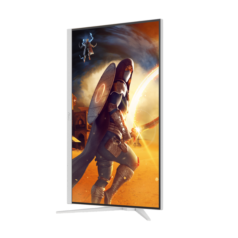 Монитор AOC Q27G4/WS, 27 дюймов, 2560x1440, 200 Гц, IPS, белый, DP 1.4 x 1, HDMI 2.0 x 1 и др., фото 32