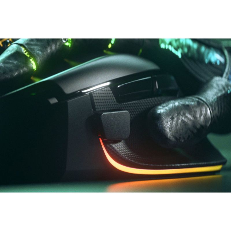 Мышь Razer Basilisk V3 35K, проводное подключение, USB-C, 35000 dpi, чёрный, подсветка, фото 7