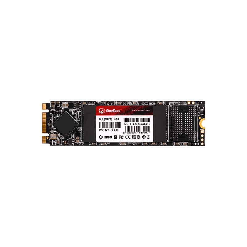 Твердотельный накопитель Kingspec SSD NT-512 2280, 512 ГБ, 3D NAND, чтение 560 МБ/с, 349 ТБ