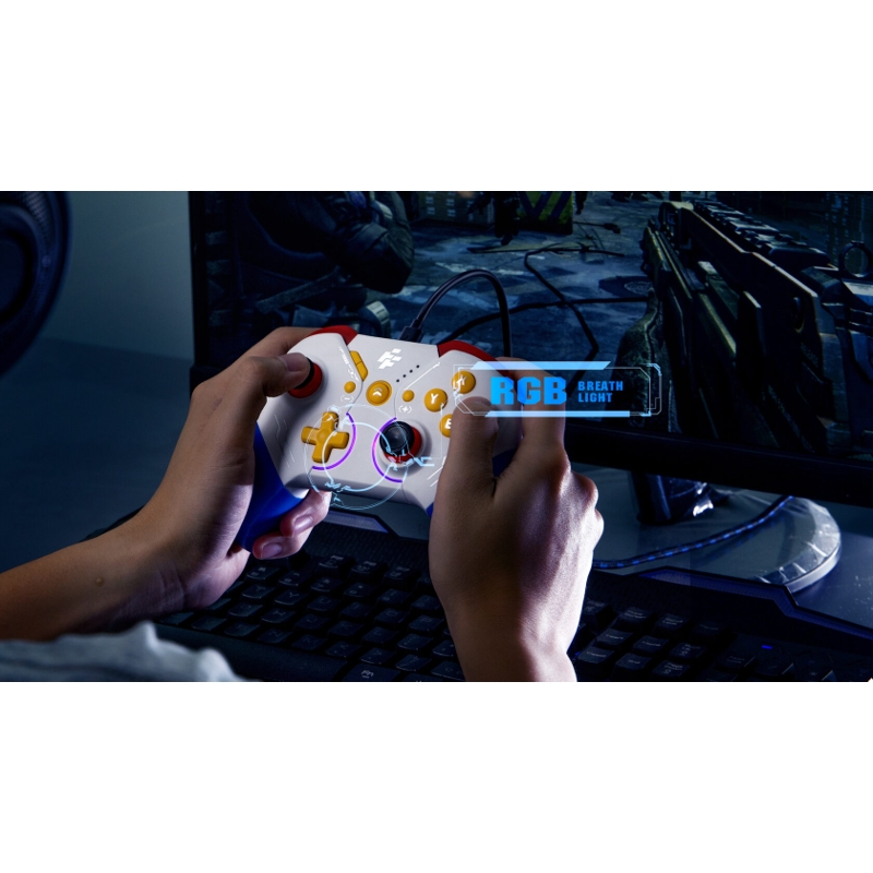 Геймпад FLASHFIRE SP3600, USB-C, Bluetooth, для Nintendo Switch, PC, белый, фото 8