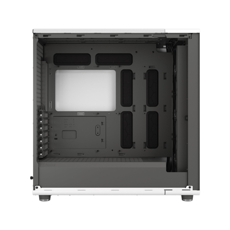 Корпус для ПК Fractal Design North XL RC Chalk TG Clear, Full Tower, белый, под ATX, E-ATX, mATX, mITX, фото 11
