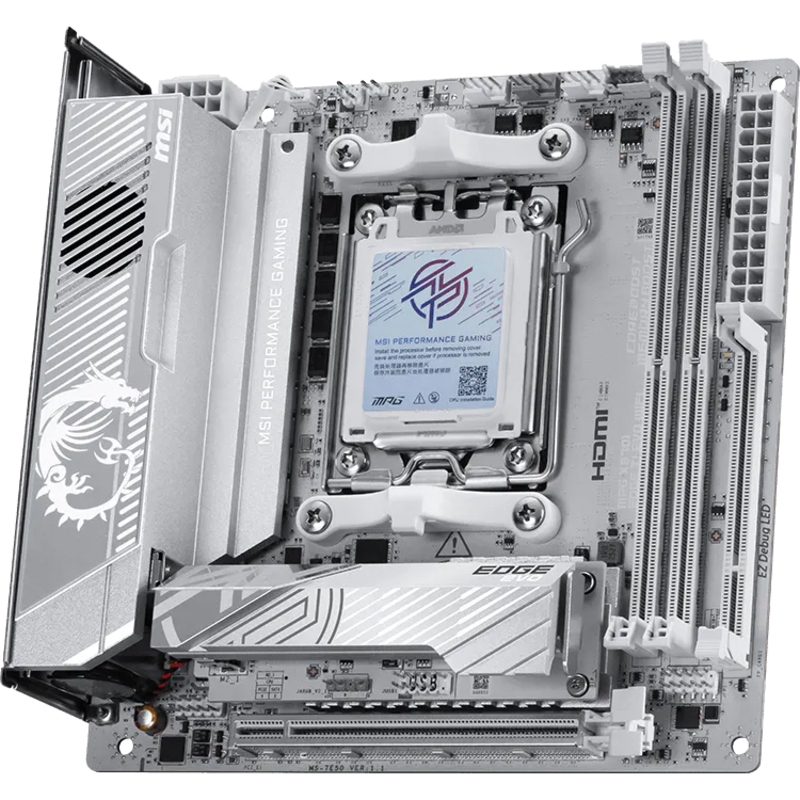 Материнская плата MSI MPG X870I EDGE TI EVO WIFI, AM5, AMD X870, DDR5, фото 2