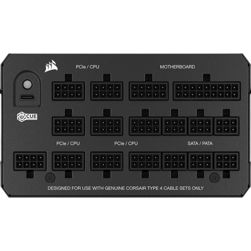 Блок питания Corsair HX1200i Ultra-Low Noise, 1200 Вт, 80 PLUS Platinum, ATX, активный PFC, фото 4