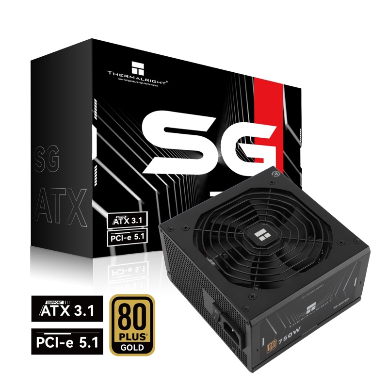 Блок питания Thermalright TR-SG750, 750 Вт, 80 PLUS Gold, ATX, вентилятор 120x120 мм, фото 5