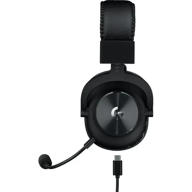 Гарнитура Logitech G PRO X 2 LIGHTSPEED, радиоканал, Mini-jack, полноразмерные, чёрный, для геймеров, фото 4