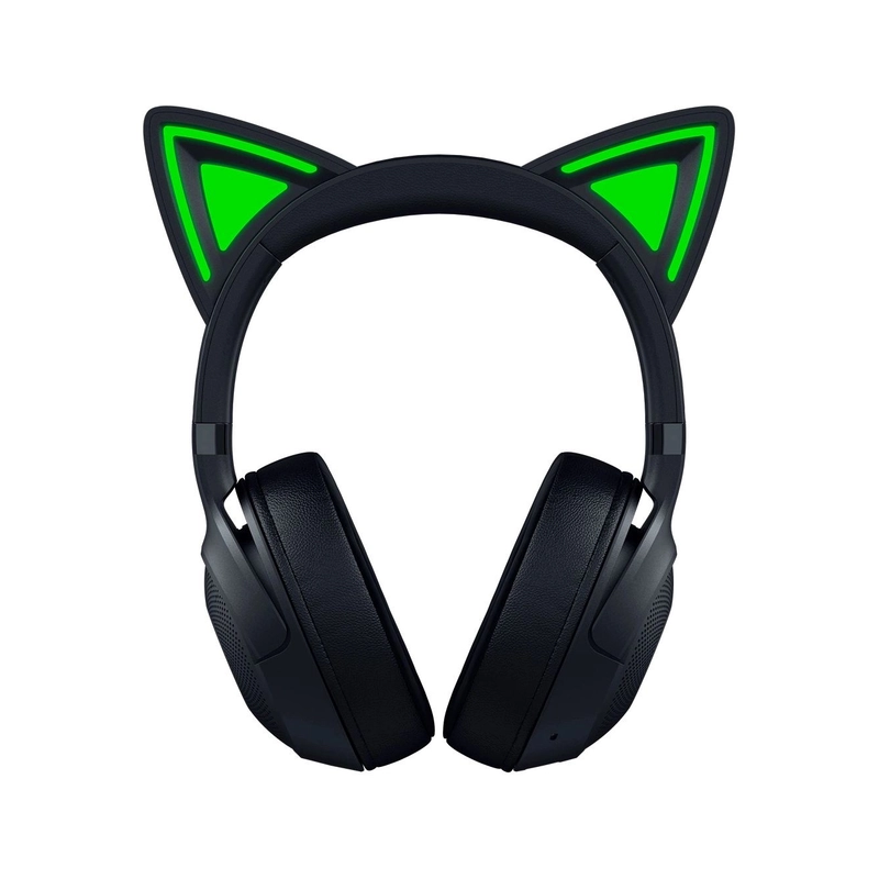 Гарнитура Razer Kraken Kitty V2 BT, Bluetooth 5.2, полноразмерные, зелёный, чёрный, для геймеров, фото 3