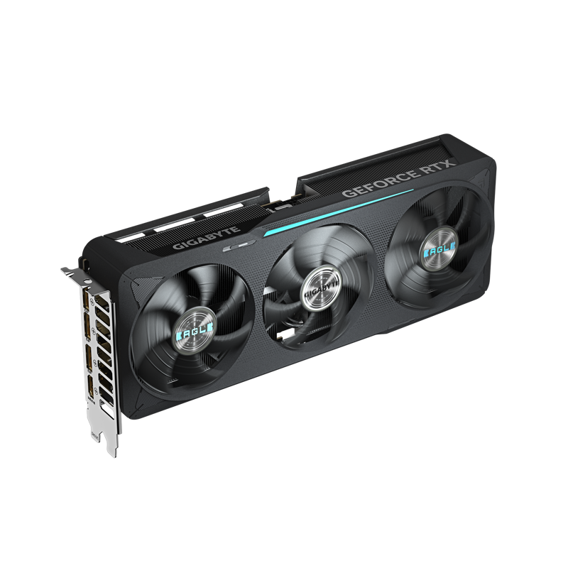 Видеокарта Gigabyte GV-N5070EAGLE OC-12GD, NVIDIA GeForce RTX 5070, 12 ГБ видеопамяти, GDDR7, фото 10