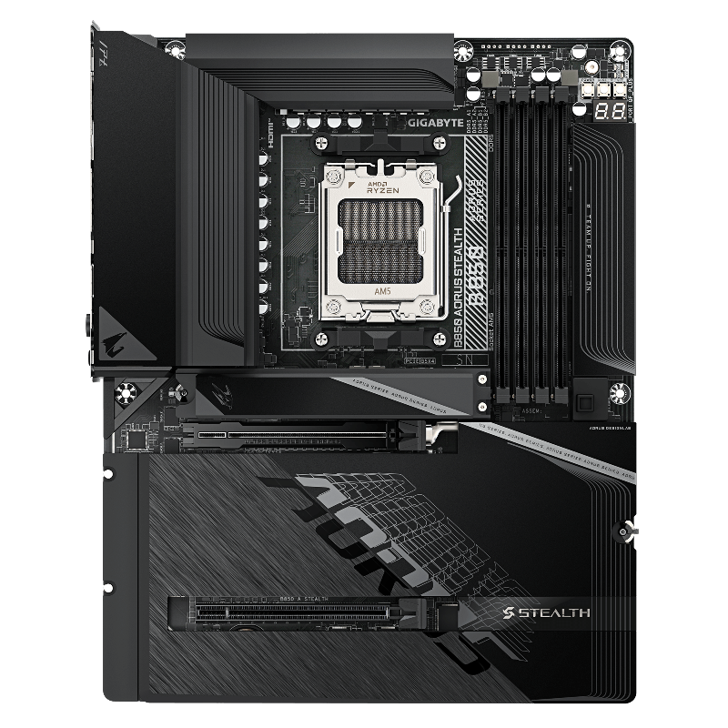 Материнская плата Gigabyte B850 A STEALTH, AM5, AMD B850, ATX, DDR5, фото 28