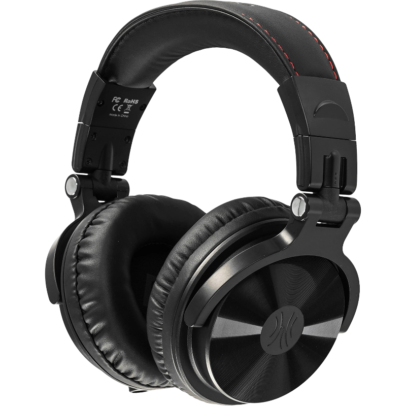 Гарнитура Oneodio Pro-C, Bluetooth 5.0, Mini-jack, USB Type-C, полноразмерные, чёрный