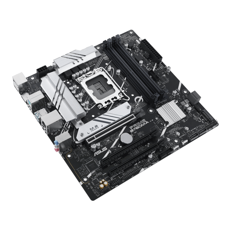 Материнская плата ASUS PRIME B760M-A-CSM, LGA1700, Intel B760, Micro-ATX, DDR5, фото 4