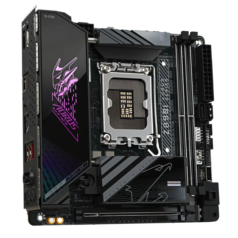Материнская плата Gigabyte Z890I AORUS ULTRA, LGA1851, Intel Z890, Mini-ITX, DDR5, фото 30