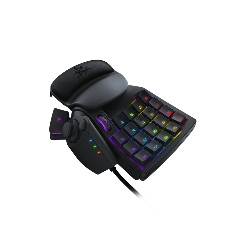 Клавиатура Razer Tartarus v2, проводное подключение, USB-A, мембранные+механические, чёрный, фото 3