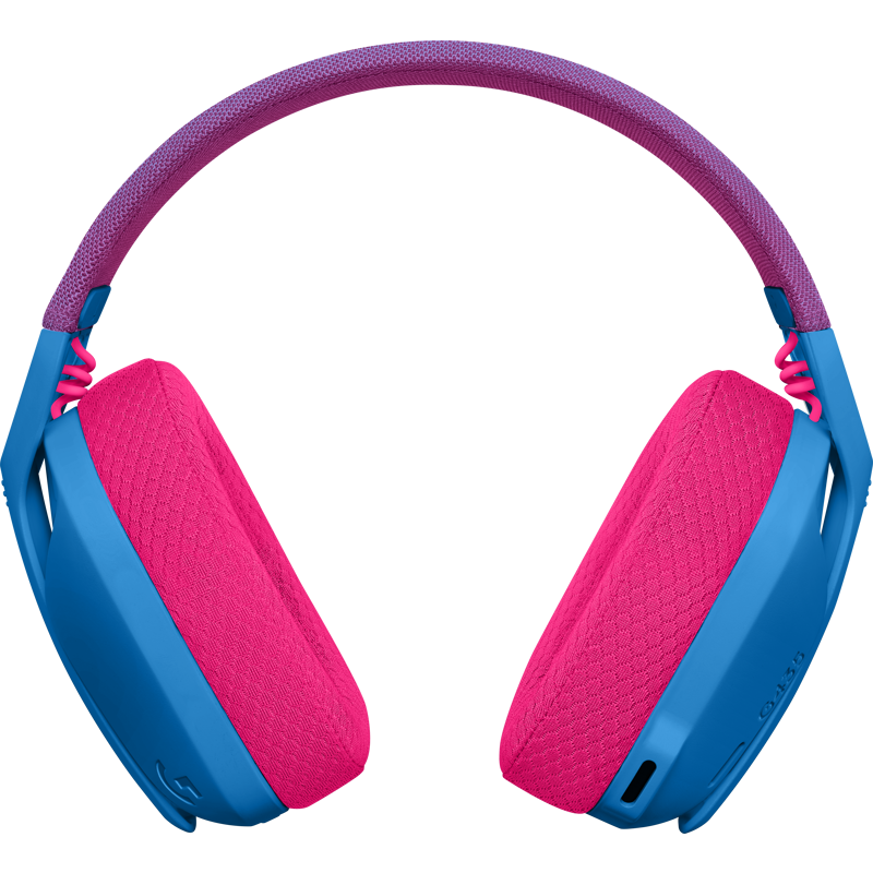 Гарнитура Logitech G435 LIGHTSPEED BLUE, радиоканал, Bluetooth 5.0, полноразмерные, голубой, для геймеров, фото 4
