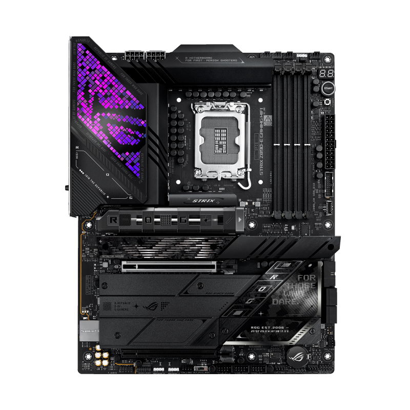 Материнская плата ASUS ROG STRIX Z890-E WIFI, LGA1851, Intel Z890, ATX, DDR5, фото 2