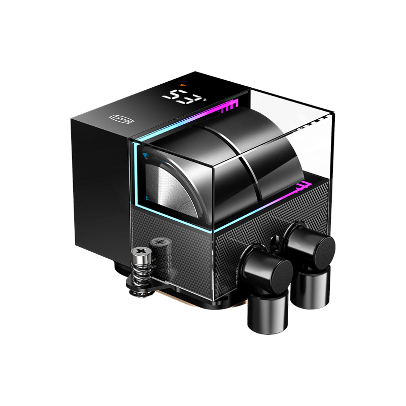 Система жидкостного охлаждения PcCooler DS360 Pro Digital BK, вентилятор 120 мм, шум 34.3 дБА, AM5, фото 3