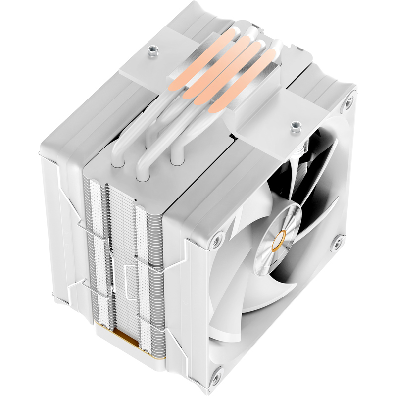 Кулер для процессора Ocypus Iota A40 WH Dual Fan, AM5, до 220 Вт, вентилятор 120 мм, шум 29 дБА, фото 5