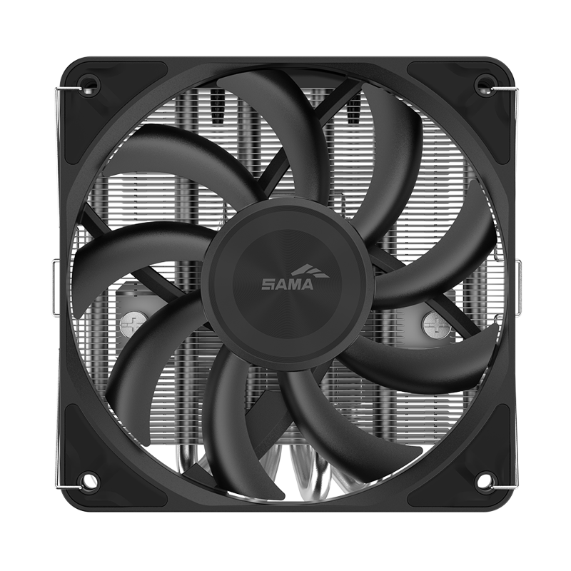 Кулер для процессора Sama U60, AM4, AM5, LGA115X, LGA1200, LGA1700, LGA1851, до 190 Вт, шум 36.4 дБА, фото 3