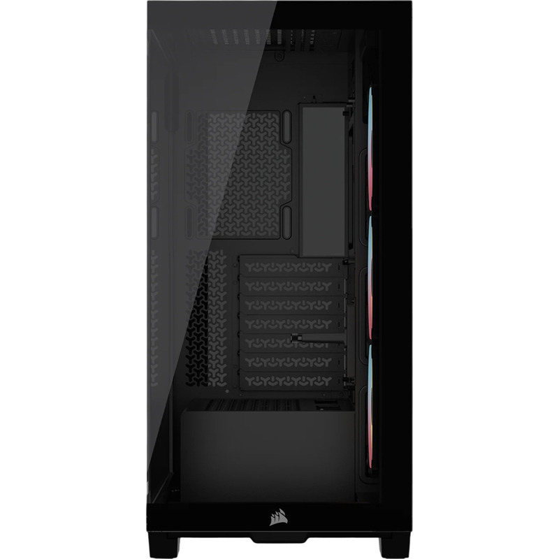 Корпус для ПК Corsair 3500X LX-R RGB iCUE LINK, Midi Tower, чёрный, под ATX, E-ATX, mATX, Mini-ITX, фото 3