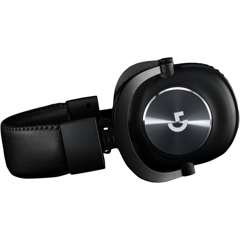 Гарнитура Logitech G PRO X, проводное подключение, Mini-jack, USB Type-C, полноразмерные, чёрный, фото 15
