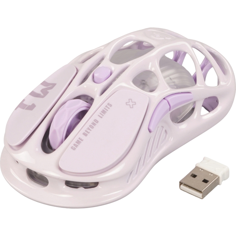 Мышь Gravastar Mercury M1 Pro Lavender Purple, белый, фото 5