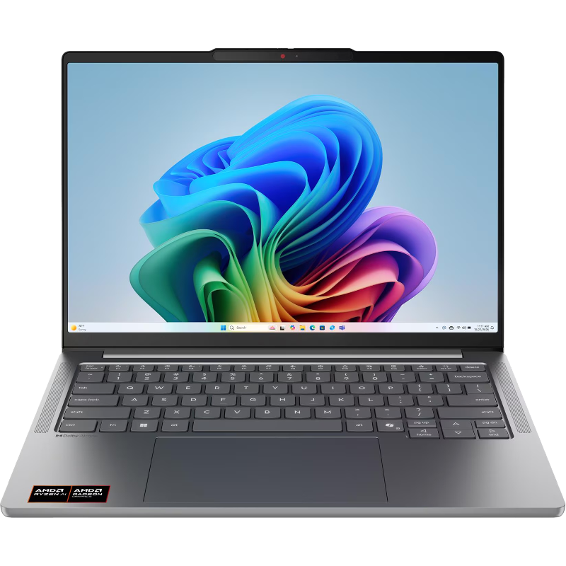 Ноутбук Lenovo IdeaPad Pro 5 14AGP11 14"(2880x1800 OLED)/AMD Ryzen AI 7 450(2Ghz)/24576Mb/1024PCISSDGb/noDVD/Ext:AMD Radeon 860M/Cam/BT/WiFi/100WHr/war 1y/1.43kg/luna grey/noOS + 100W, RU kbd