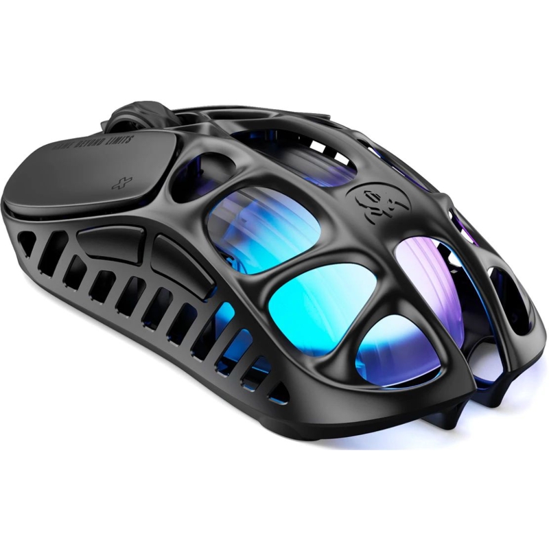 Мышь Gravastar Mercury X Pro Galaxy, USB-C, Bluetooth, радиоканал, 32000 dpi, чёрный, подсветка, фото 3