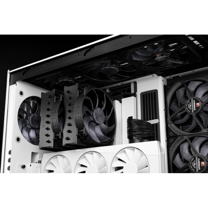 Кулер для процессора Noctua NH-D15 G2 chromax.black, до 228 Вт, вентилятор 140 мм, шум 24.8 дБА, фото 32