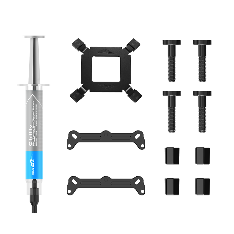 Кулер для процессора Sama U40, AM4, AM5, LGA115X, LGA1200, LGA1700, LGA1851, до 130 Вт, шум 34 дБА, фото 5