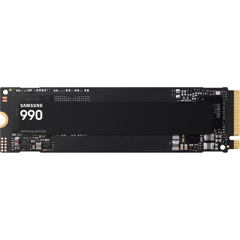 Твердотельный накопитель Samsung SSD 990, 2 ТБ, чтение до 7250 МБ/с