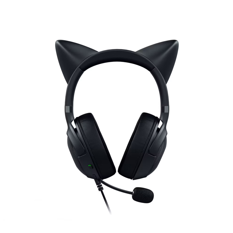 Гарнитура Razer Kraken Kitty V2, проводное подключение, USB Type-A, накладные, чёрный, для геймеров, фото 33