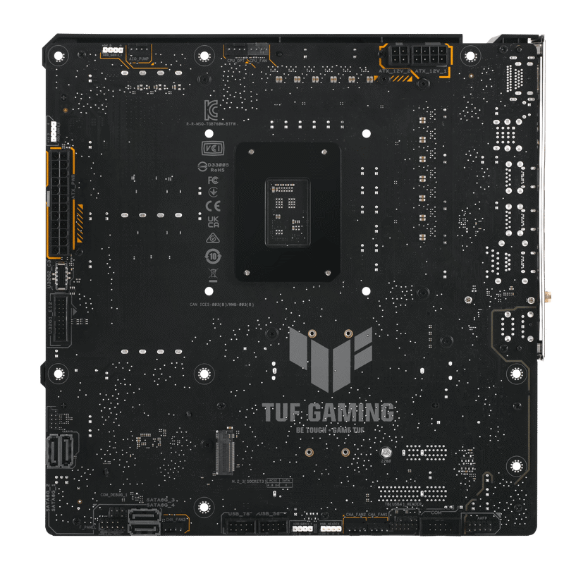 Материнская плата ASUS TUF B760M-BTF WIFI, LGA1700, Intel B760, Micro-ATX, DDR5, фото 2