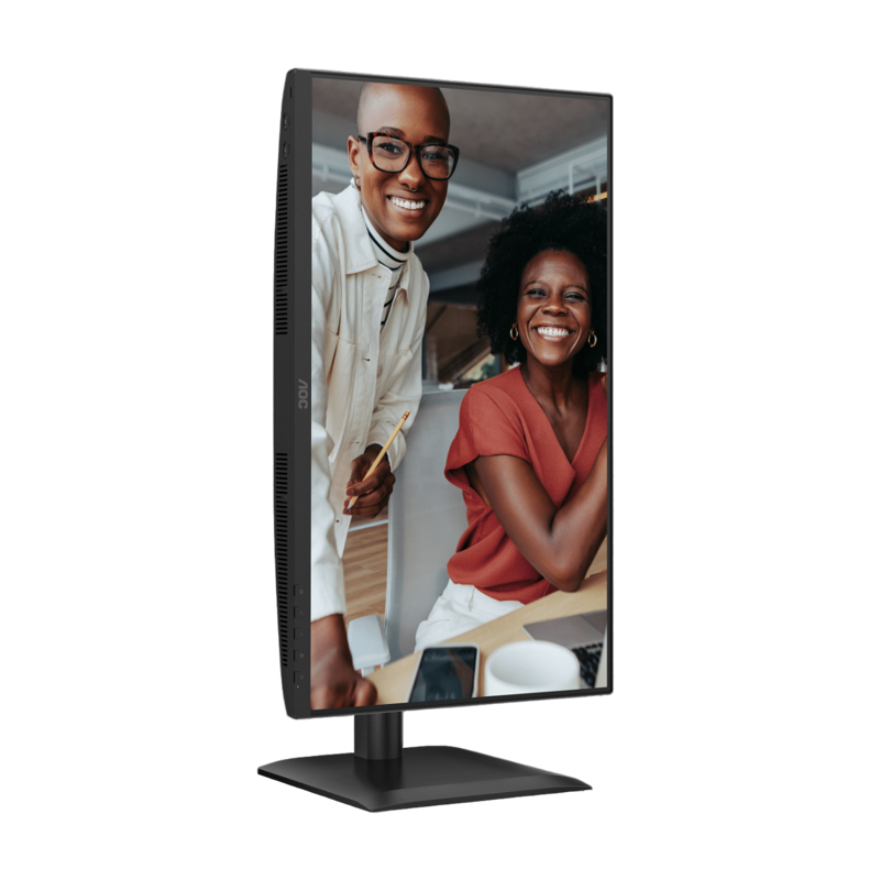 Монитор AOC 24E4U, 23.8 дюйма, 1920x1080, 120 Гц, IPS, чёрный, Audio in x 1, Audio out x 1 и др., фото 6