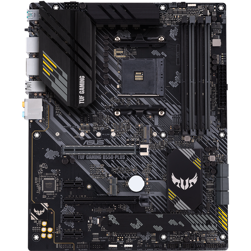 Материнская плата ASUS TUF B550-PLUS, AM4, AMD B550, ATX, DDR4, фото 3