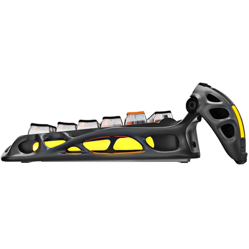 Клавиатура Gravastar Mercury K1 Pro BO BLK, USB-C, Bluetooth, радиоканал, механические, чёрный, фото 4