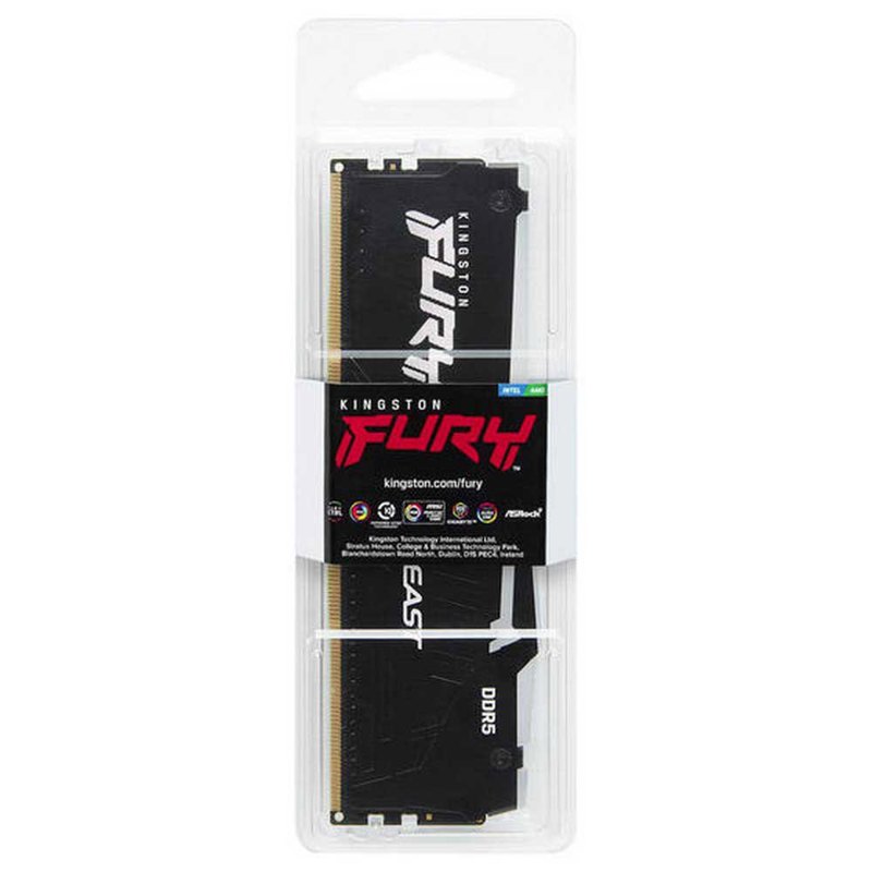 Оперативная память Kingston KF560C36BBEA-8, 8 ГБ, DDR5, 6000 МГц, DIMM, CL36, фото 4