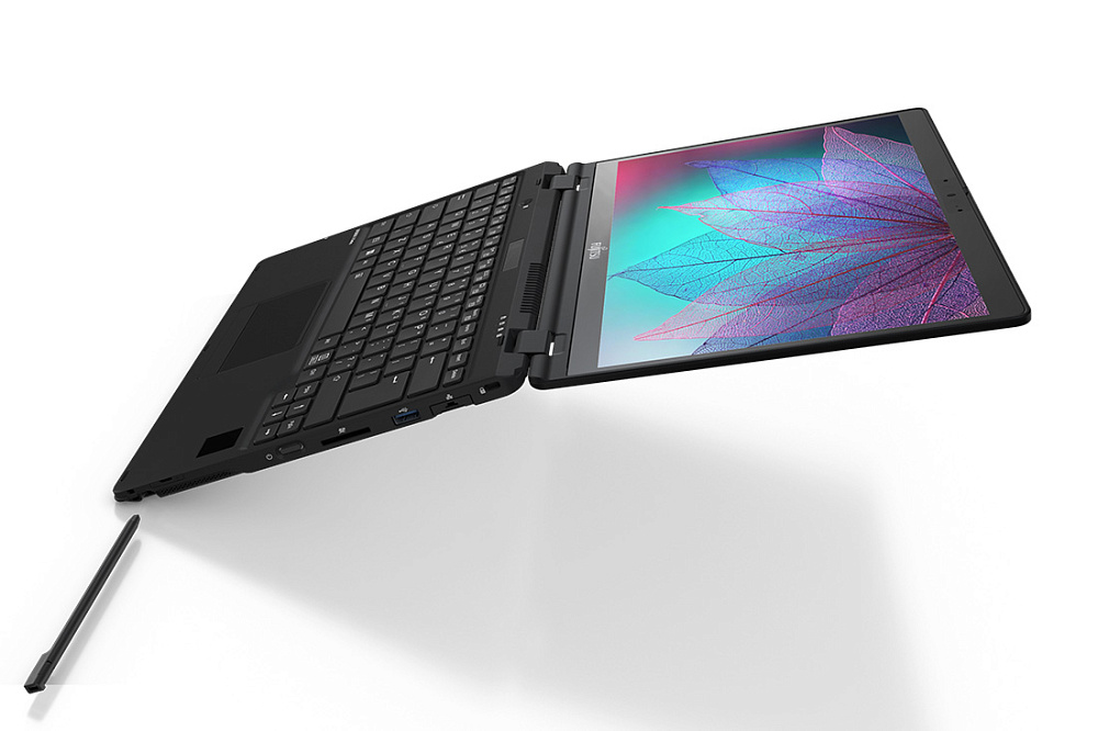 Ноутбук-трансформер Fujitsu LIFEBOOK U9312X 4G-LTE BLACK, Intel Core i7-1265U, 13.3" Full HD IPS, Touch & Wacom Active ES pen, 32GB LPDDR4X-4266, SSD2TB PCIe GEN4, Intel Iris Xe Graphics, WINDOWS 11 PRO, КЛАВИАТУРА RU/US, гарантия 1 год, сделано в Японии, фото 15